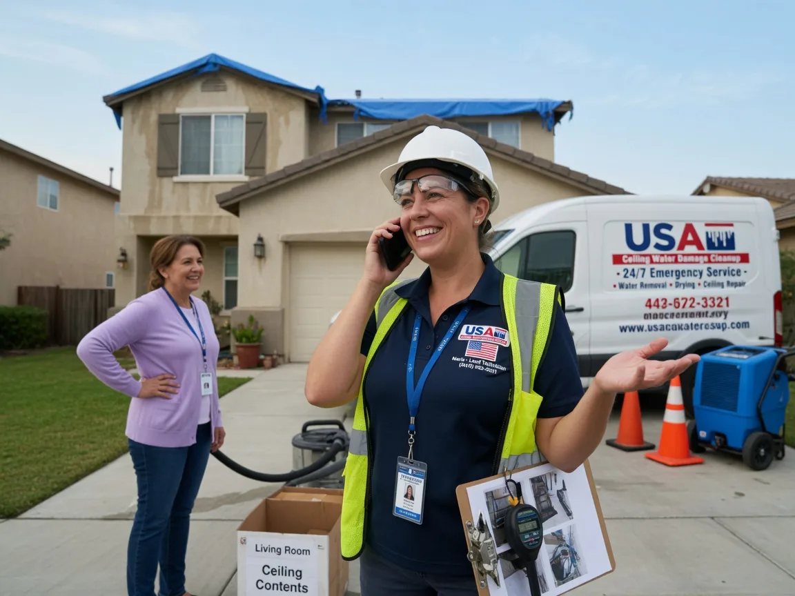 Ceiling Water Damage Restoration Bunch, OK FAQs